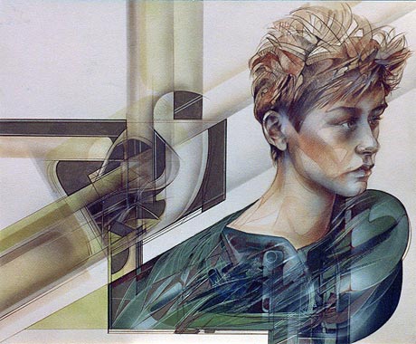 Giorgio Scaini, "Ritratto", 1990