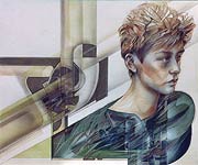Giorgio Scaini, "Ritratto", 1990