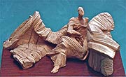 Giorgio Scaini, "Omaggio a Henry Moore", 1980